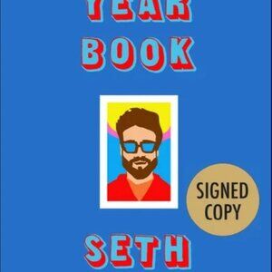 Seth Rogan Signed Yearbook Hardback 1st Edition Autographed Book Brand New
